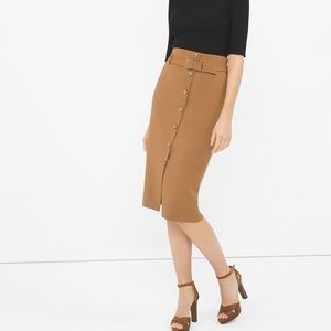 White House Black Market Skirts - White House Black Market Pencil Skirt with Buttons White House Black Market Skirts - White House Black Market Pencil Skirt with Buttons